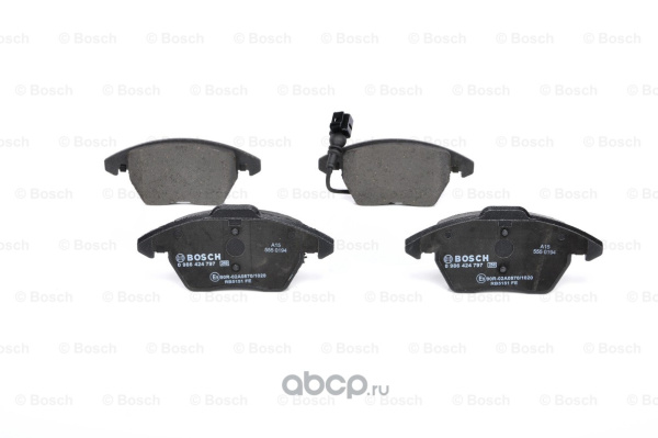 КОЛОДКИ ТОРМОЗНЫЕ BOSCH