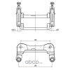Скоба суппорта переднего ГАЗ-3302 "TRIALLI"