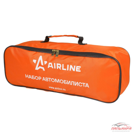 НАБОР АВТОМОБИЛИСТА (АПТЕЧА,ОГНЕТУШИТЕЛЬ,ТРОС 3,5, ПЕРЧАТКИ, ЗНАК АВ) AIRLINE