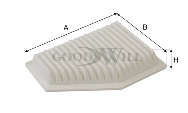 ФИЛЬТР ВОЗДУШНЫЙ GOODWILL AG426 ECO