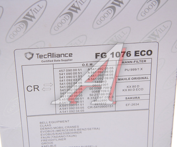 ФИЛЬТР ТОПЛИВНЫЙ FG1076ECO