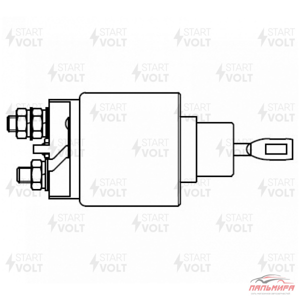 ВТЯГИВАЮЩЕЕ РЕЛЕ ГАЗ-3302 ДВ. STEYR 560 "STARTVOLT"
