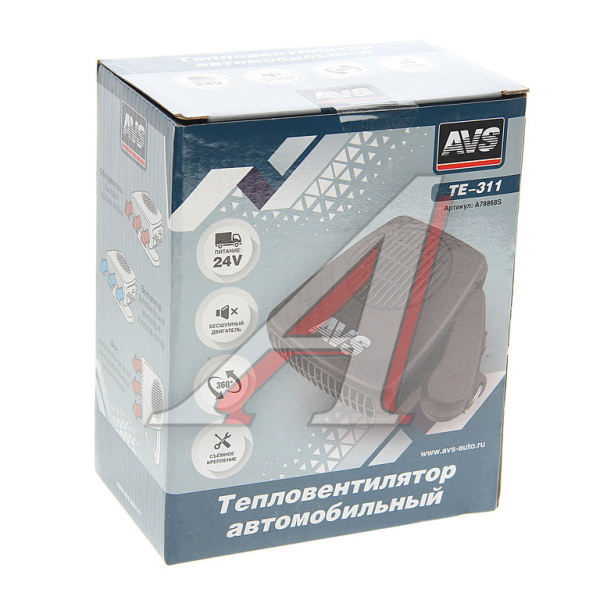 ОБОГРЕВАТЕЛЬ САЛОНА 24V 150Вт "AVS" COMFORT  TE-311