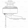 МУФТА ЭЛЕКТРОМАГНИТНАЯ УМЗ-А274 EVOTECH для а/м ГАЗ-3302 ШИРОКИЙ ШКИВ "LUZAR" LEC 03219