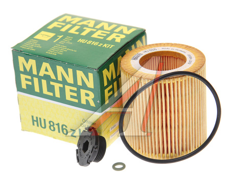 (!!!) ФИЛЬТР МАСЛЯНЫЙ BMW F20/F30 N20  MANN HU816ZKIT