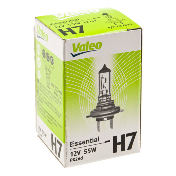 ЛАМПА НАКАЛИВАНИЯ H7 12V 55W "ESSENTIAL"