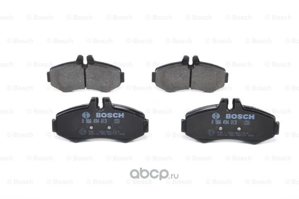 КОЛОДКИ ТОРМОЗНЫЕ ПЕРЕДНИЕ MERCEDES VITO 93>03/SPRINTER (901-903) >06 BOSCH