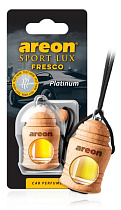 ОСВЕЖИТЕЛЬ AREON FRESCO SPORT LUX PLATINUM, подвесной бутылочка (дерево)