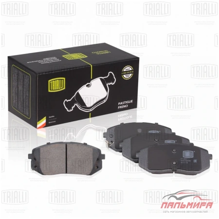 КОЛОДКИ ТОРМОЗНЫЕ ДИСКОВЫЕ ПЕРЕДНИЕ KIA SPORTAGE III TRIALLI PF0817