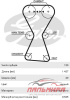 (!!!) Ремень ГРМ MITSUBISHI /HYUNDAI 2.0 88-98 99- / KIA 2.0 00- (153x29)