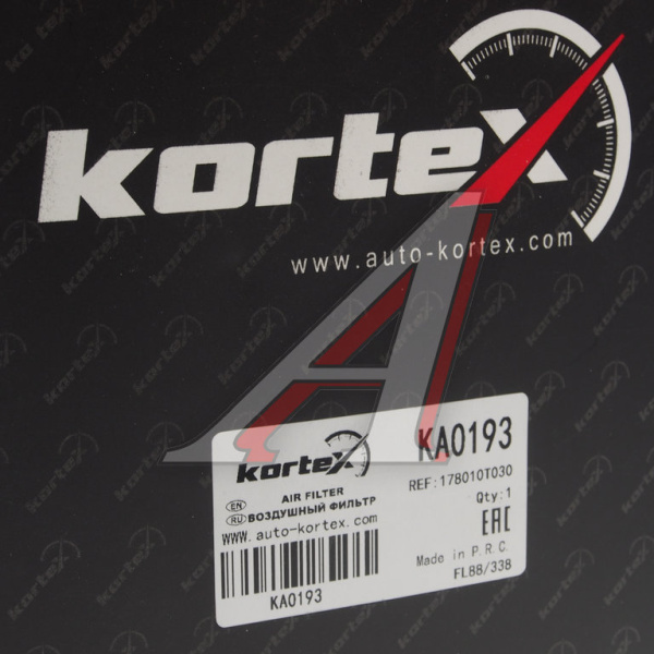 ФИЛЬТР ВОЗДУШНЫЙ TOYOTA COROLLA/AURIS KORTEX KA0193