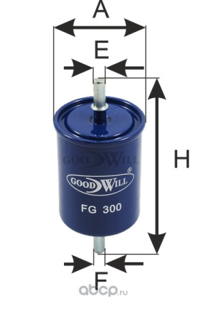 ФИЛЬТР ТОПЛИВНЫЙ GOODWILL FG300