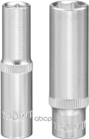 ГОЛОВКА ГЛУБОКАЯ 1/4"  6 мм  6 гр. Thorvik FS11406					