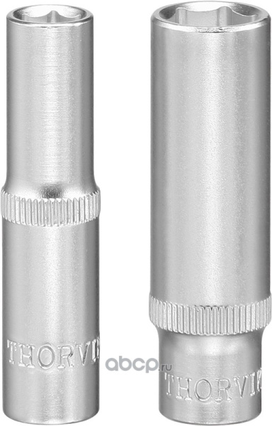 ГОЛОВКА ГЛУБОКАЯ 1/4"  6 мм  6 гр. Thorvik FS11406					