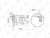 ФИЛЬТР ТОПЛИВНЫЙ ПОГРУЖНОЙ MAZDA 323(BJ)  LYNX LF967M