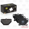 КОЛОДКИ ТОРМОЗНЫЕ ЗАДНИЕ TOYOTA COROLLA E120 01-06/PRIUS 00-09/YARIS 99-06