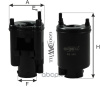ФИЛЬТР ТОПЛИВНЫЙ GOODWILL FG602LL