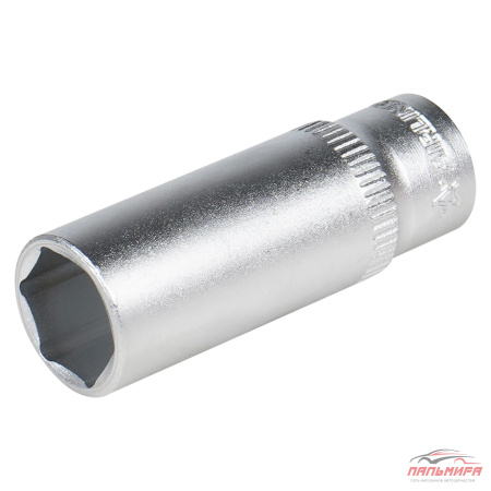 ГОЛОВКА ТОРЦЕВАЯ 1/4" (13) "AIRLINE" (6 ГРАНЕЙ, ВЫСОКАЯ) ПЛАСТ. ПОДВЕС