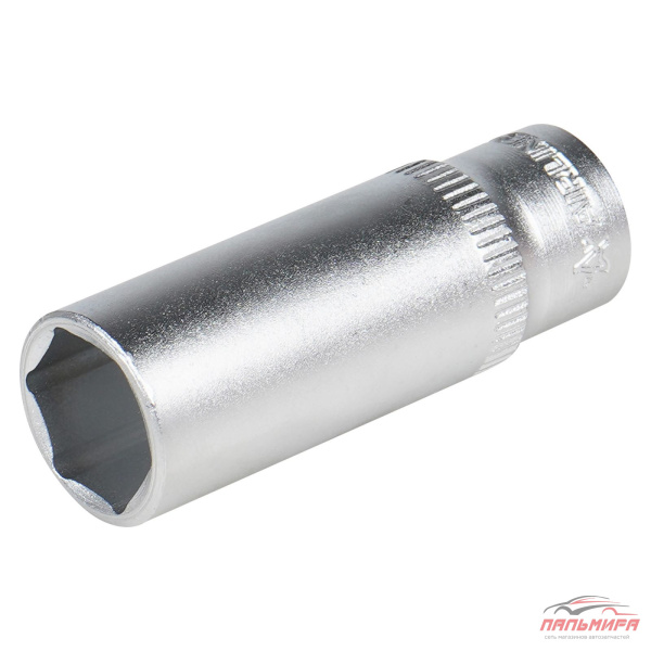ГОЛОВКА ТОРЦЕВАЯ 1/4" (13) "AIRLINE" (6 ГРАНЕЙ, ВЫСОКАЯ) ПЛАСТ. ПОДВЕС