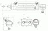 ЦИЛИНДР СИЛОВОЙ ГУР для а/м ГАЗ-3308/3309