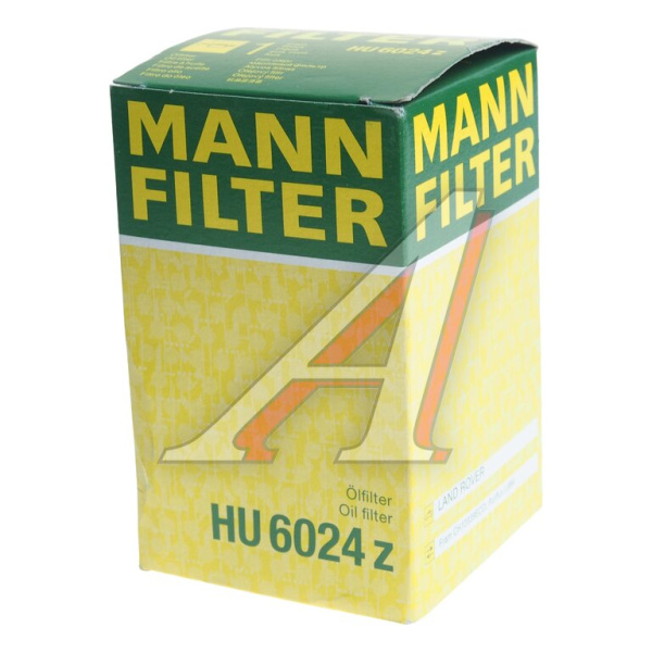 ФИЛЬТР МАСЛЯНЫЙ JAGUAR/LAND ROVER 2.0D MANN-FILTER HU 6024 Z