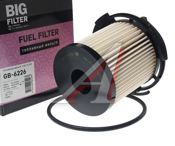 ФИЛЬТР ТОПЛИВНЫЙ FORD TRANSIT 11- (2.2 TDCI) BIG FILTER GB-6226