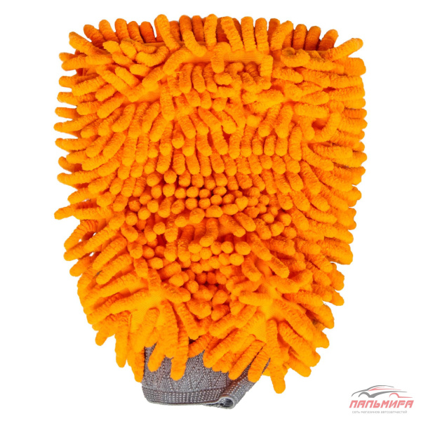 ГУБКА-ВАРЕЖКА ШИНШИЛА ОРАНЖЕВЫЙ ВОРС "AIRLINE"