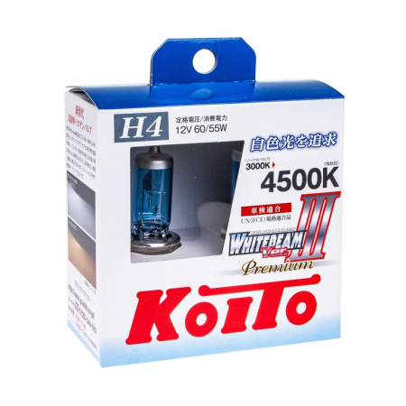 ЛАМПА H4 12V 60/55W "KOITO" P0744W
