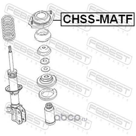 ОПОРА АМОРТИЗАТОРА ПЕРЕДНЕГО Chevrolet Matiz/Spark