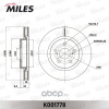 Диск тормозной передний D=305мм. вентилируемый TOYOTA CAMRY 16-/RAV 4 18- K001778 *MILES
