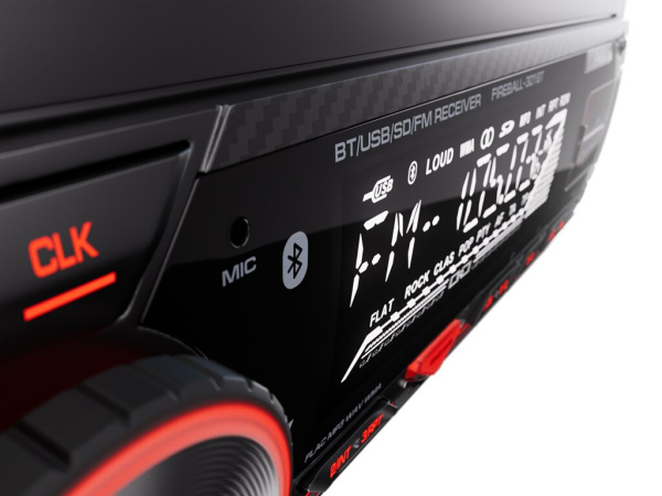 АВТОМАГНИТОЛА AURA FIREBALL-301BT USB/SD