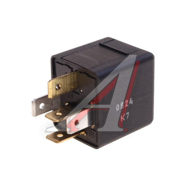 РЕЛЕ ЭЛЕКТРОМАГНИТНОЕ 12V 5-ТИ КОНТАКТНОЕ 30/15А ПЕРЕКЛЮЧ. С РЕЗИСТОРОМ