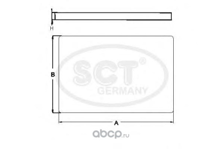 ФИЛЬТР САЛОНА SCT GERMANY SAK164