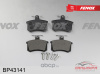 КОЛОДКИ ТОРМОЗНЫЕ ДИСКОВЫЕ Задние Audi 80 91-96, 90 84-91, 100 86-94, 200