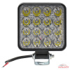 ФАРА СВЕТОДИОДНАЯ "AIRLINE" STANDART 83Х83Х22 ММ 16W 12V (16 LED, КВАДРАТНАЯ, НАПРАВЛЕННЫЙ СВЕТ)