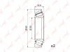 ПОДШИПНИК СТУПИЦЫ ПЕРЕДНИЙ CHEVROLET Matiz 0.8-1.0 05 / Spark 0.8-1.0 05>, DAEWOO