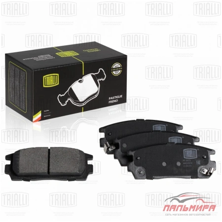 КОЛОДКИ ТОРМОЗНЫЕ ЗАДНИЕ CHEVROLET CAPTIVA (06-) (PF 0573) TRIALLI