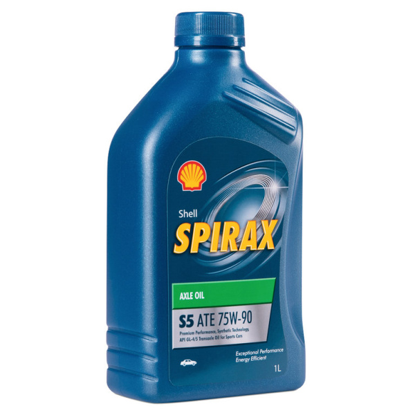 /// МАСЛО ТРАНСМИССИОННОЕ "SHELL SPIRAX S5 ATE GL4/GL5" 75W/90 TRANSAXLE  (1Л.СИН.)