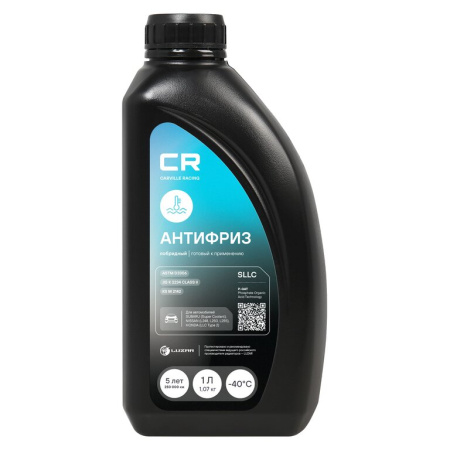 АНТИФРИЗ, ГОТОВЫЙ РАСТВОР CR SUBARU/NISSAN/HONDA, P-OAT, -40°С, ГОЛУБОЙ, 1Л/1.07КГ L2018060	