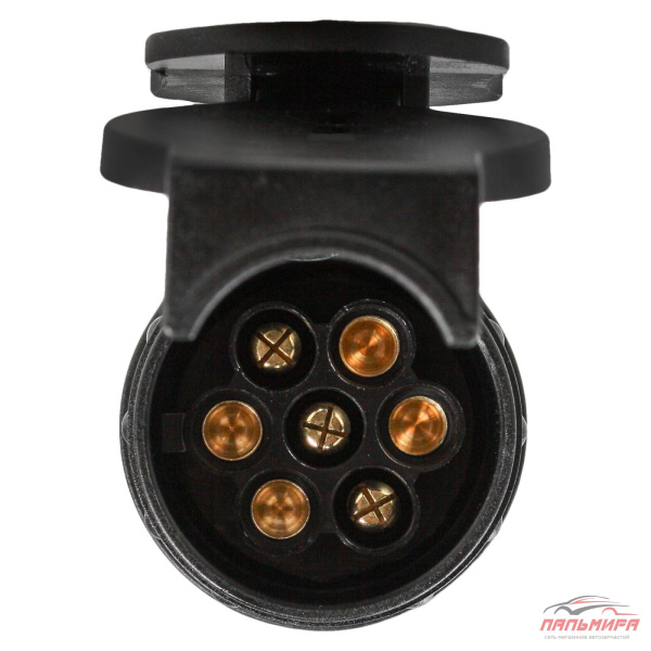 АДАПТЕР РОЗЕТКИ ФАРКОПА 12В С 13 КОНТАКТОВ ЕВРО НА 7 КОНТАКТОВ (ATE-08) AIRLINE