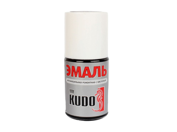 ПОДКРАСКА "КУДО" ЧЕРНАЯ МАТОВАЯ 1К KU-70090