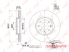 Диск тормозной вентилируемый (257x22) перед LYNXauto BN-1436 