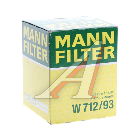 Фильтр масляный MANN W 712/93
