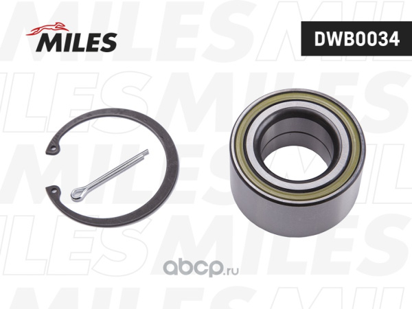 DWB0034 Подшипник ступицы передний TOYOTA AVENSIS/COROLLA 97-08 (SKF VKBA 3979) DWB0034 *MILES