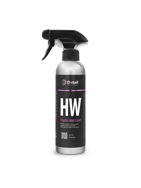DT-0104 КВАРЦЕВОЕ ПОКРЫТИЕ HYDRO WET COAF (HW) 500МЛ "DETAIL"/6 ШТ