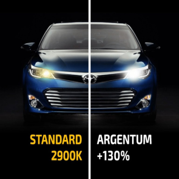 ЛАМПА  H11, 12V 55W +130% MTF LIGHT СЕРИЯ ARGENTUM