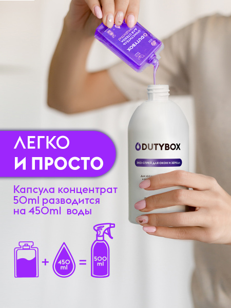 DB-1001 СРЕДСТВО ДЛЯ МОЙКИ СТЕКОЛ И ЗЕРКАЛ (ПЕНАЛ)