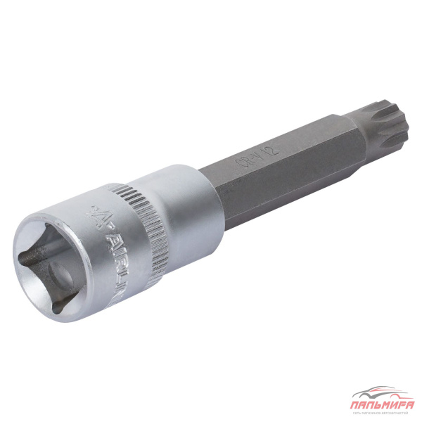 ГОЛОВКА ТОРЦЕВАЯ С БИТОЙ 1/2" SPLINE M12 "AIRLINE" (L=100 ММ.)