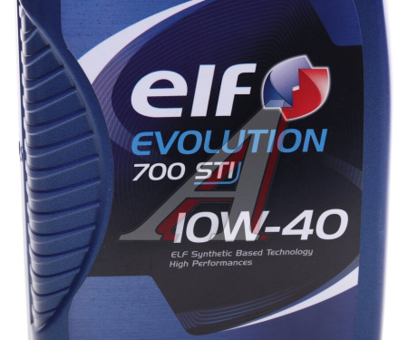 МАСЛО МОТОРНОЕ "ELF EVOLUTION 700 STI" 10W-40 (1Л. П/СИН.)