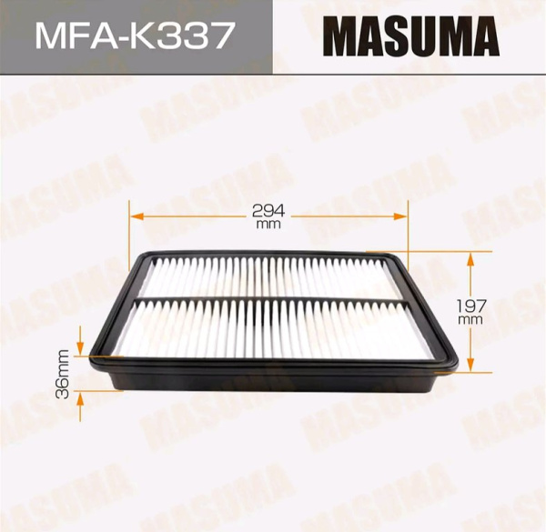 ФИЛЬТР ВОЗДУШНЫЙ MASUMA MFAK337